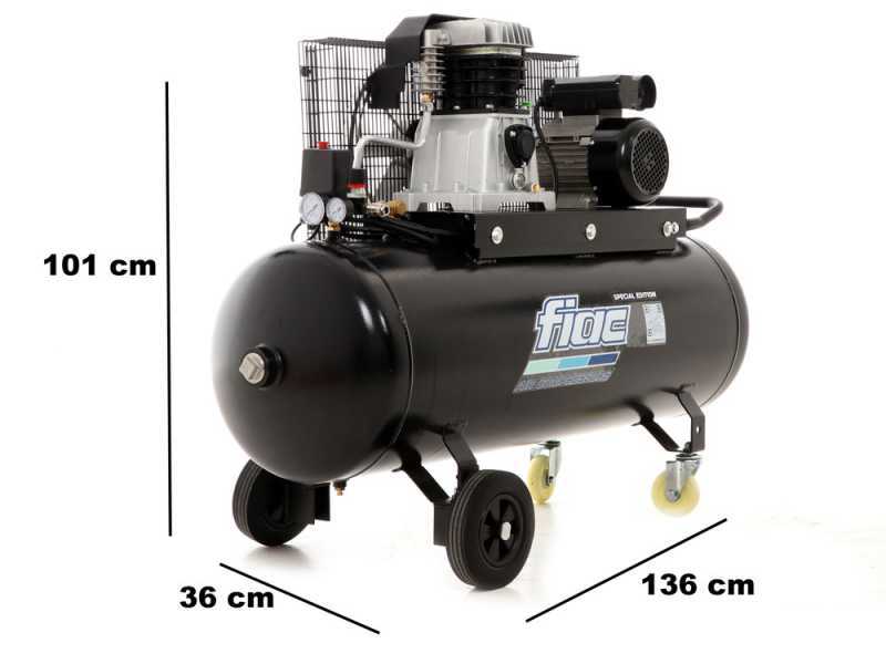 FIAC AB 150/415 MC - Compressore aria monofase elettrico a cinghia - Special edition
