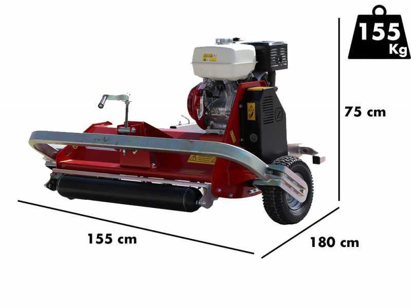 Zanon TSM Off-Road 1000 - Trinciaerba trainato per quad - Honda GX390
