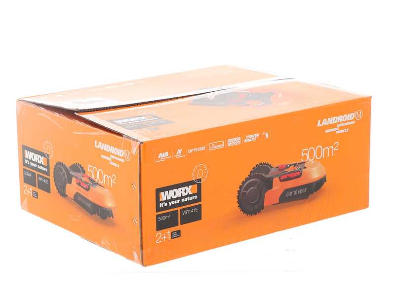 Worx Landroid M WR141E - Robot rasaerba - Con perimetro - Batteria al litio - M500