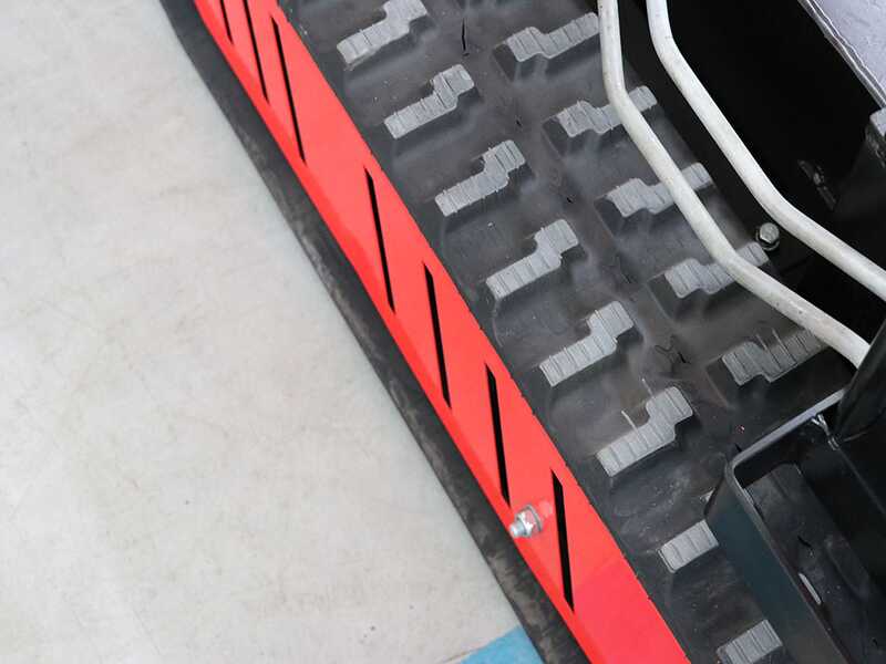 GeoTech-Pro Geoporter 550 DHS Hydro - Motocarriola cingolata cassone dumper idraulico 500Kg - Cambio idrostatico
