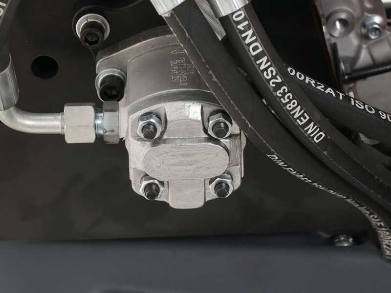 GeoTech-Pro GeoPorter H-540E Hydro - Motocarriola cingolata cassone estensibile 500Kg