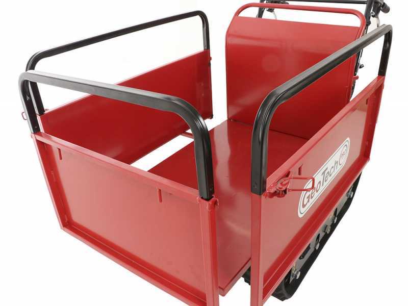 GeoTech-Pro GeoPorter H-540E Hydro - Motocarriola cingolata cassone estensibile 500Kg