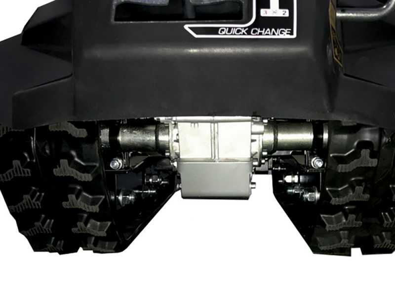 GeoTech-Pro GeoPorter H-540E Hydro - Motocarriola cingolata cassone estensibile 500Kg
