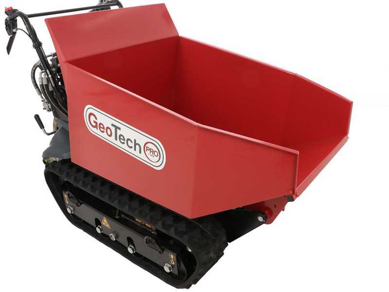 GeoTech-Pro GeoPorter H-540D Hydro - Motocarriola cingolata dumper idraulico 500Kg