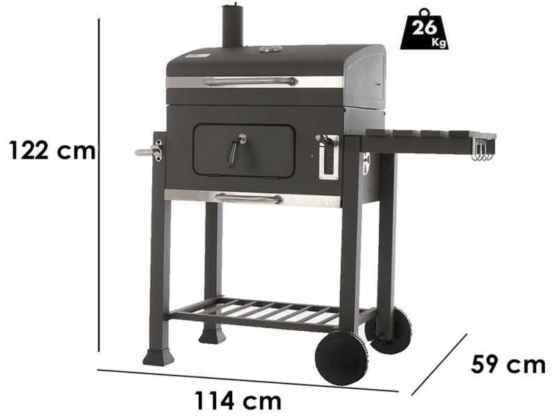 Royal Food CB2400 Medium - Barbecue a carbone