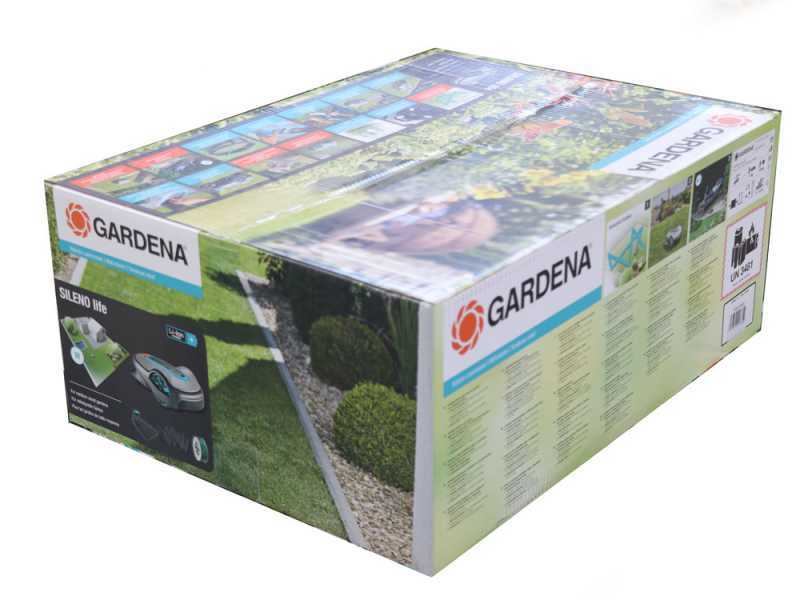 Robot rasaerba Gardena SILENO life 1250 - tosaerba con cavo perimetrale e batteria al litio