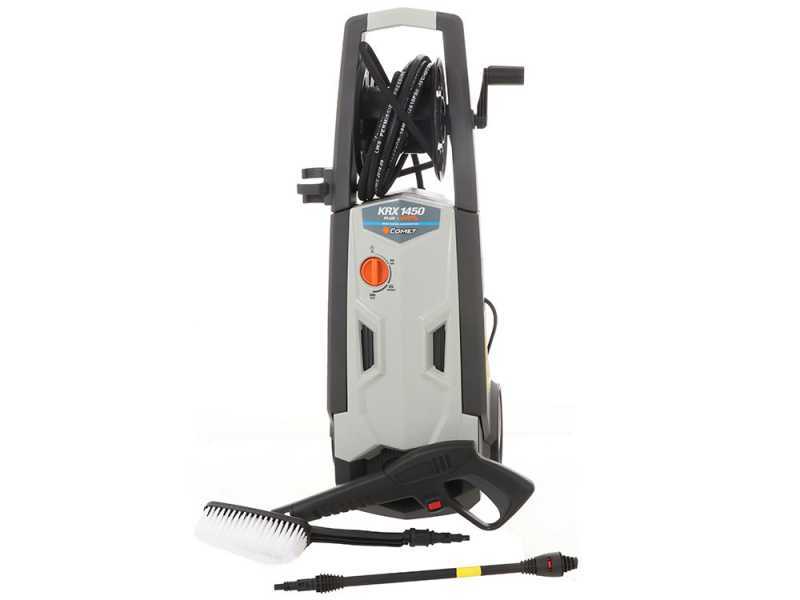 Comet KRX 1450 Plus Elettrica - Idropulitrice ad acqua fredda - 500 l/h - 160 bar - Con avvolgitubo