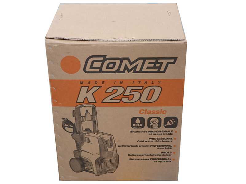 Comet K 250 13/190 TSR Classic - Idropulitrice professionale a freddo - 190 bar - 780 l/h
