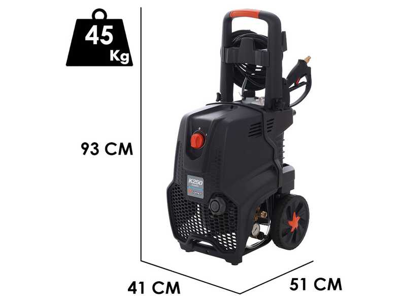 Comet K 250 13/190 TSR Classic - Idropulitrice professionale a freddo - 190 bar - 780 l/h