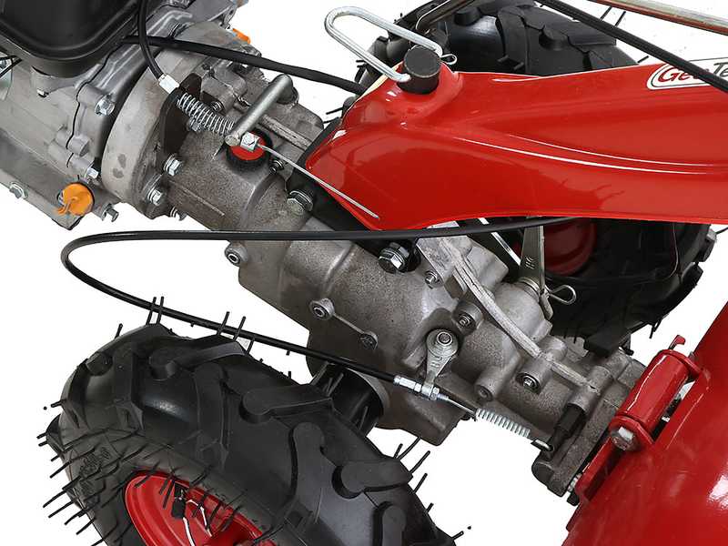 GeoTech-Pro MCT650 - Motocoltivatore benzina - Loncin G200F - 6.5HP