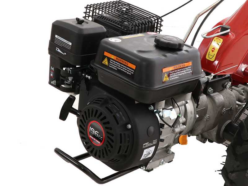 GeoTech-Pro MCT650 - Motocoltivatore benzina - Loncin G200F - 6.5HP