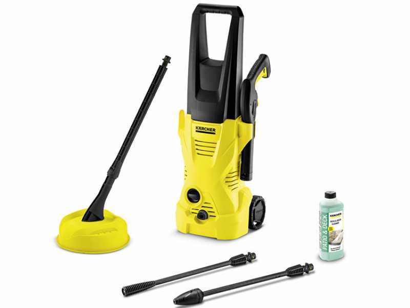 Karcher K2 Home Kit T150 - Idropulitrice elettrica ad acqua fredda  - Portata 360 L/h