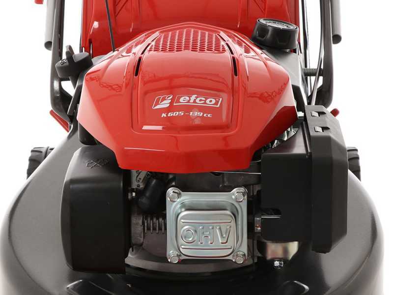 Rasaerba a spinta Efco LR 48 PK Comfort Plus - motore Emak K 605 OHV da 139 cc - sacco di raccolta