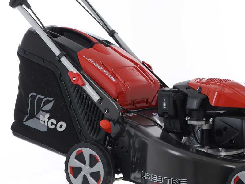 Efco LR 53 TKE Comfort Plus - Rasaerba a scoppio semovente - Motore Emak K 655i OHV da 166 cc