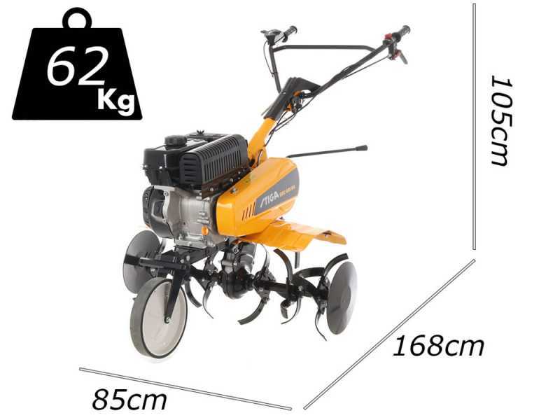 Stiga SRC 685 RG - Motozappa a benzina 6 HP - Motore Stiga TM 60 182cc