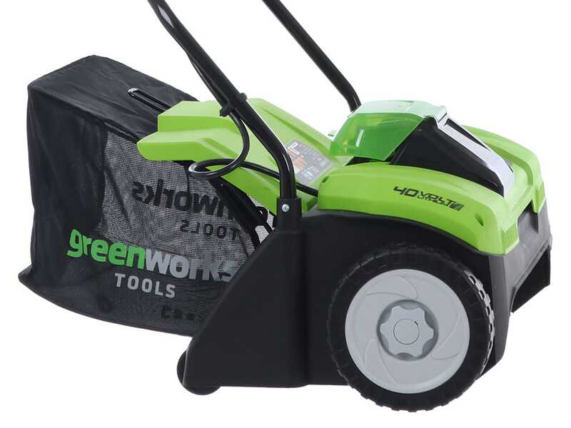 Greenworks G40DT35 - Arieggiatore a batteria - SENZA BATTERIA E CARICABATTERIA