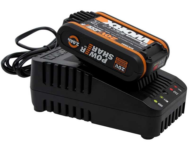 Worx WG620E 20V Lithium - Pistola idropulitrice a pressione - 25 Bar - 120 l/h