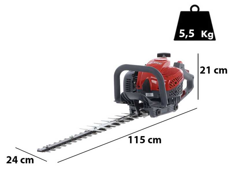 Efco TG 2470 P - Tagliasiepi a scoppio con lama da 75 cm - 21,7 cc