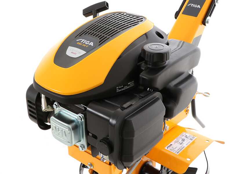 Stiga SRC 36 V - Motozappa a benzina 4 HP - Stiga ST 120 OHV 123cc