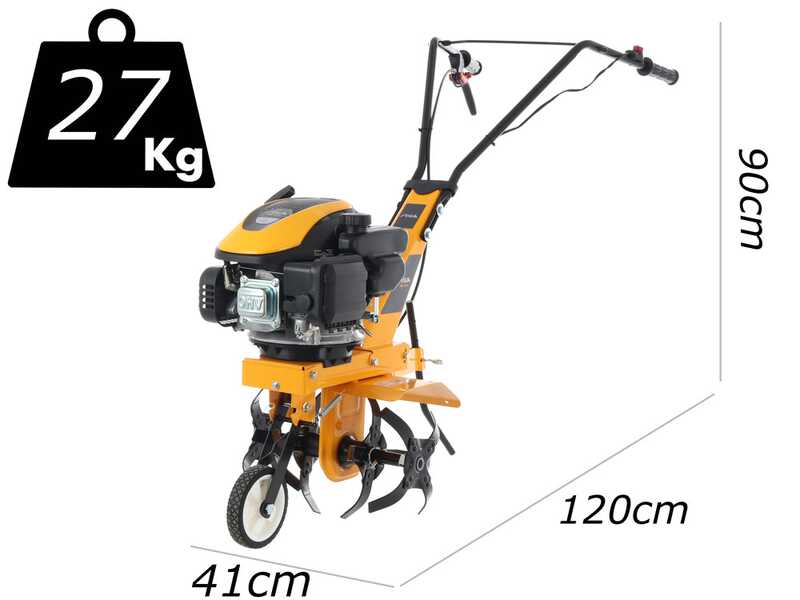 Stiga SRC 36 V - Motozappa a benzina 4 HP - Stiga ST 120 OHV 123cc