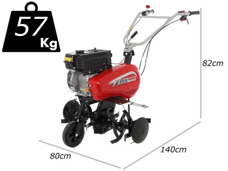 Efco MZ 2075 RKS - Motozappa a benzina 6 HP - Emak K 800 HT OHV da 182cc