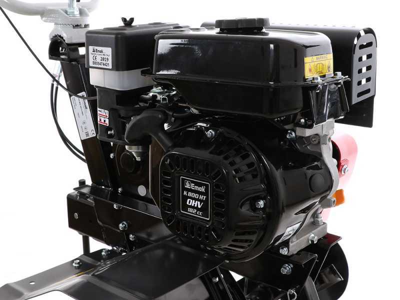 Motozappa Efco MZ 2075 RKS con motore a scoppio Emak K 800 HT OHV da 182cc - 6hp - fresa cm 82