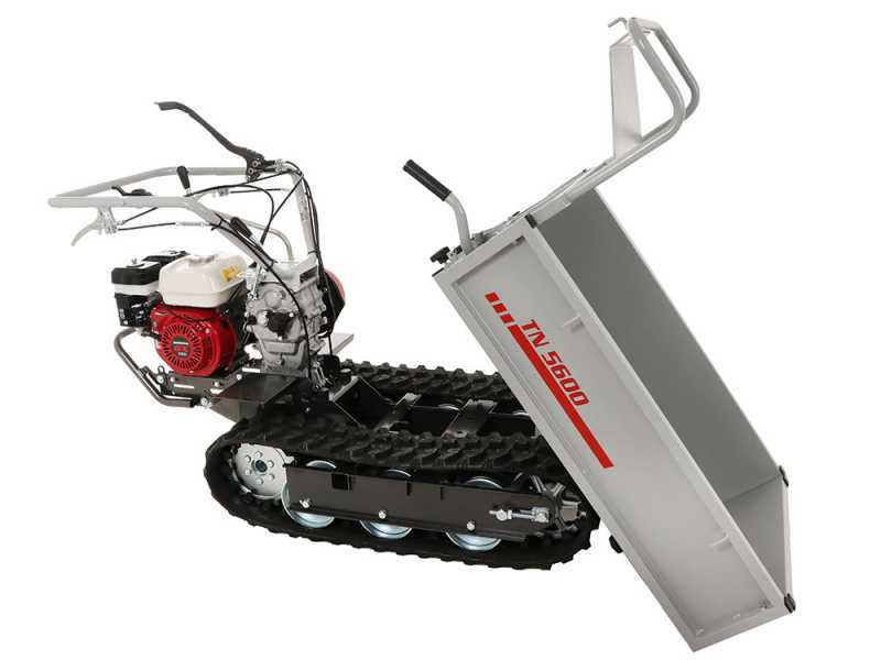 Efco TN 5600 - Motocarriola cingolata cassone estensibile - Portata 550Kg