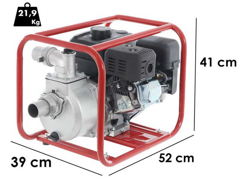 Geotech LP 50 V - Motopompa a scoppio autoadescante - Raccordi da 50 mm