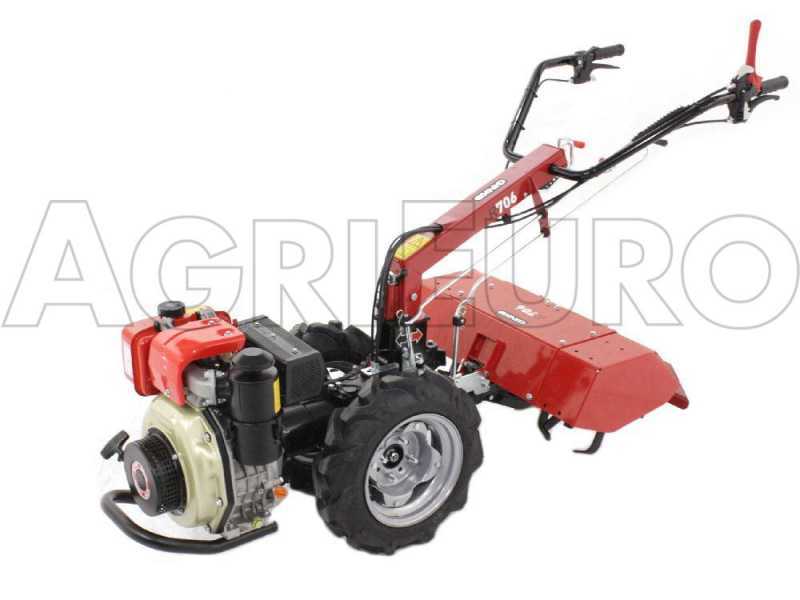 Ginko 706 - Motocoltivatore diesel - Loncin D350F - 8HP