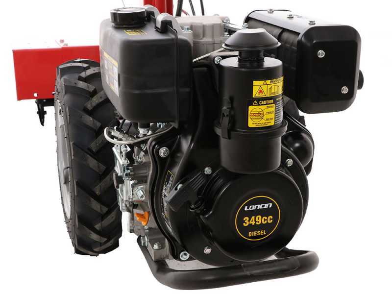 Ginko 706 - Motocoltivatore diesel - Loncin D350F - 8HP