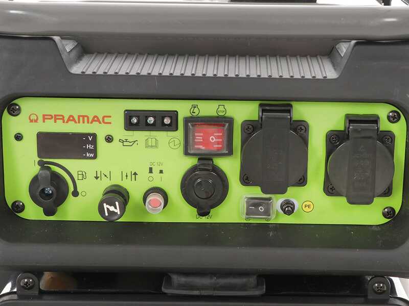 Pramac PMI3000 - Generatore di corrente inverter carrellato 3 kW - Continua 2.8 kW Monofase