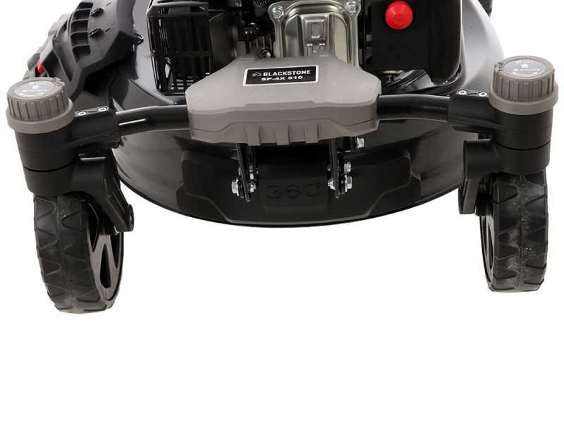 BlackStone SP4X 510 - Tagliaerba a scoppio - Con ruote pivotanti