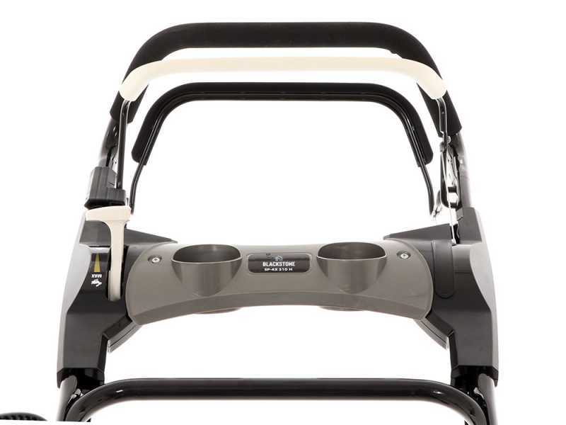 BlackStone SP4X 510 - Tagliaerba a scoppio - Con ruote pivotanti
