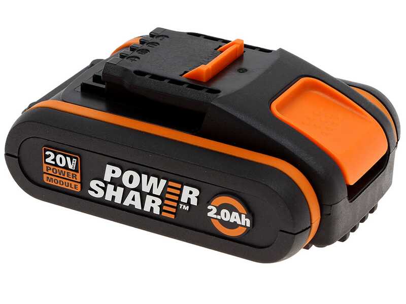 Tagliasiepi su asta di prolunga telescopica elettrico a batteria Worx WG252E