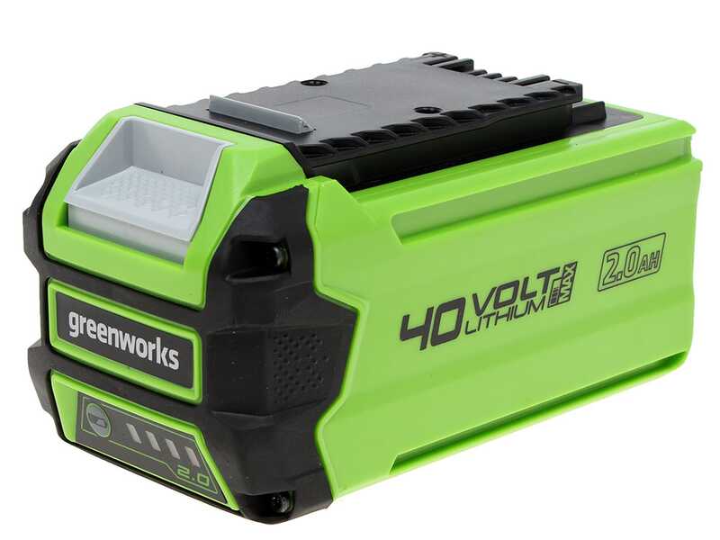 Greenworks G40PHA - Tagliasiepi su asta di prolunga elettrico orientabile - Batteria 40V/2Ah