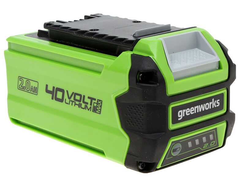 Greenworks G40PHA - Tagliasiepi su asta di prolunga elettrico orientabile - Batteria 40V/2Ah