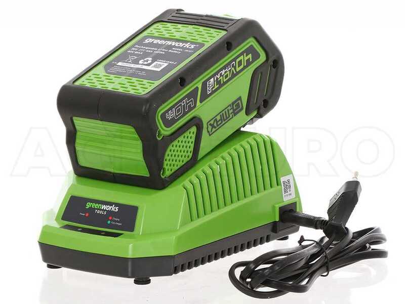 Greenworks GD40LM46SPK4 - Tagliaerba semovente a batteria - 40V/4Ah - Taglio 46 cm