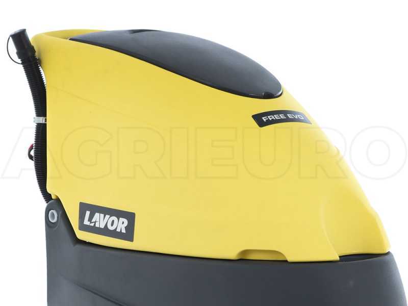 Lavor L5 50B - Lavapavimenti a batteria senza fili - 3 in 1: lava, asciuga e aspira