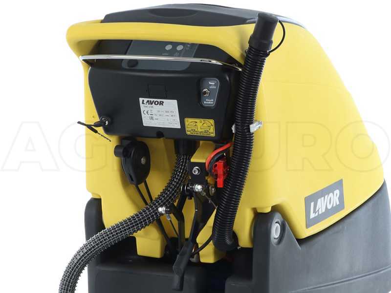 Lavor L5 50B - Lavapavimenti a batteria senza fili - 3 in 1: lava, asciuga e aspira