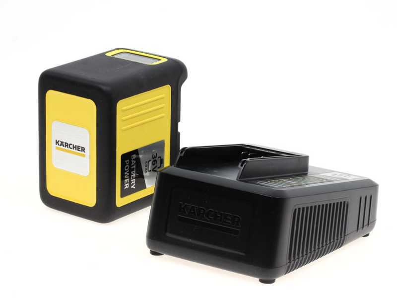 Starter Kit Caricabatteria e batteria Karcher da 36V da 5 Ah