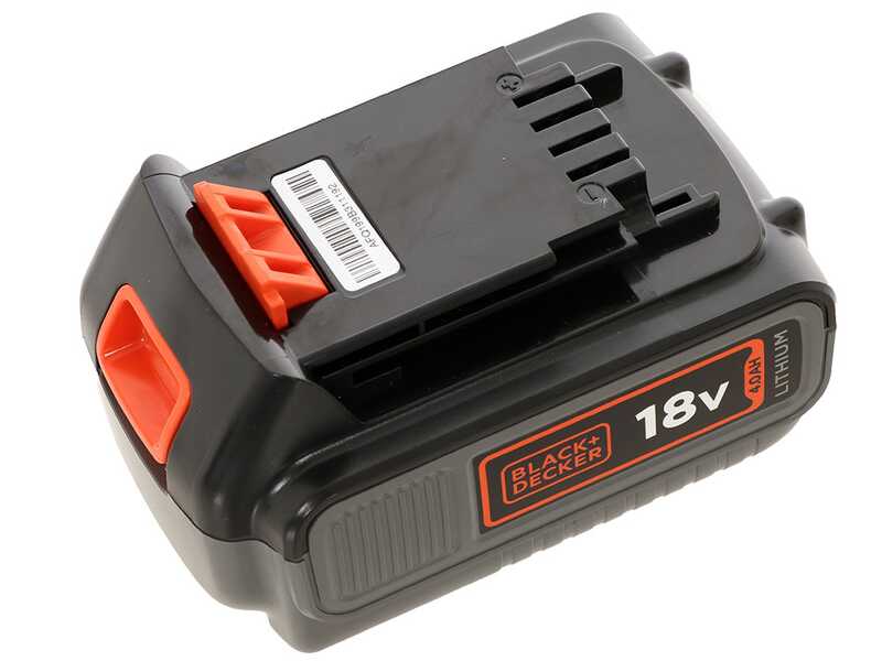 Black &amp; Decker BCMW33184L2-QW - Tagliaerba a batteria 2x18V/4Ah + in omaggio batteria 18V 2Ah - Taglio 33 cm