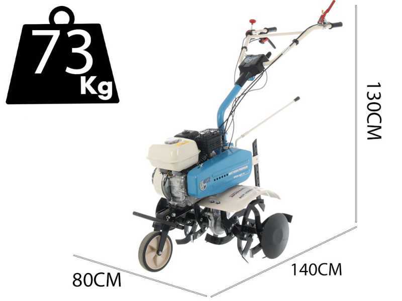 AGT 6500 - Motozappa a benzina 5.5 HP - Honda GP160 163cc - cambio marce 2+1 retromarcia