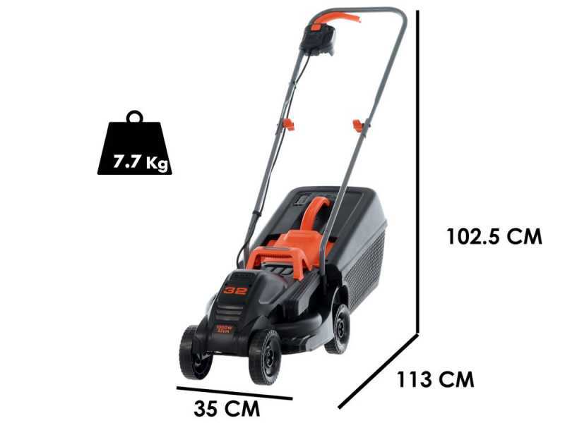 Black &amp; Decker BEMW351-QS - Tagliaerba elettrico - 1000 W - Taglio 32 cm