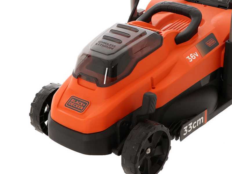 Black &amp; Decker BCMW3336N-XJ - Tagliaerba a batteria 36V - SENZA BATTERIA E CARICABATTERIA