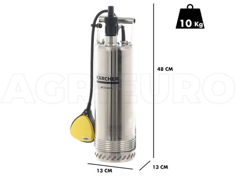 Karcher BP 2 Inox - Pompa sommersa elettrica per acque chiare - 800W