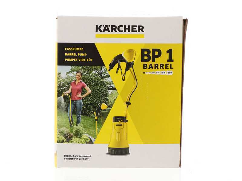 Karcher BP 1 - Pompa sommersa elettrica acque chiare - 400W