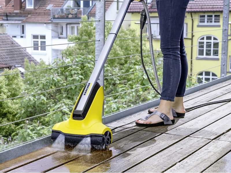 Karcher PCL 4 - Lavapavimenti - lavasuperfici a spazzole rotanti - 600 W