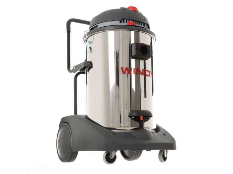 Lavor Windy 378 IR - Aspirapolvere aspiraliquidi - Fusto INOX ribaltabile