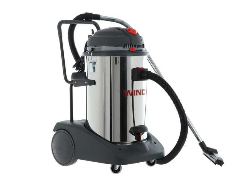 Lavor Windy 378 IR - Aspirapolvere aspiraliquidi - Fusto INOX ribaltabile