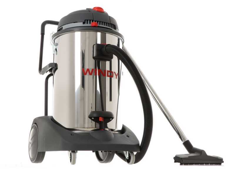 Lavor Windy 378 IR - Aspirapolvere aspiraliquidi - Fusto INOX ribaltabile